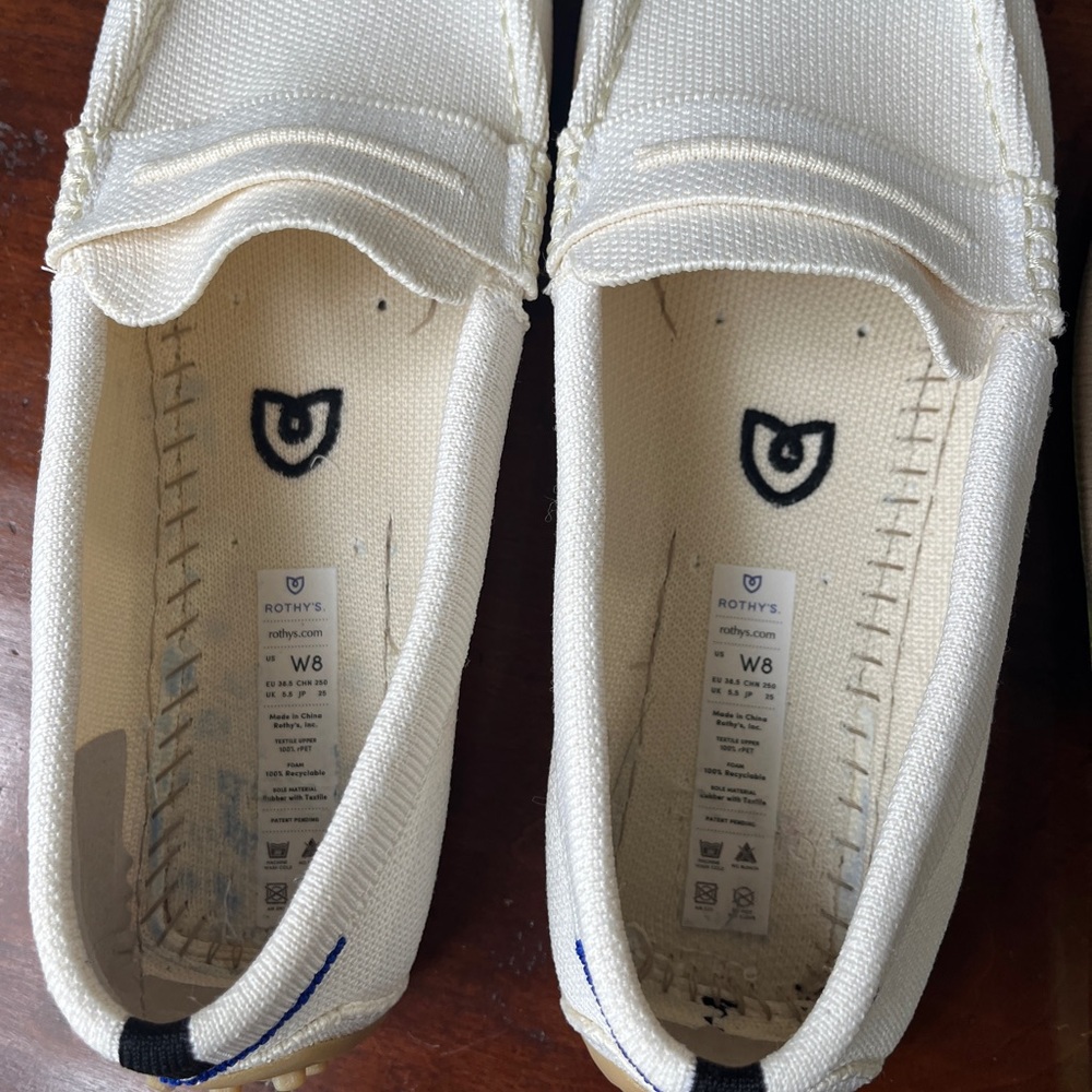Rothy's Cream Moccasins - Picture 6 of 7